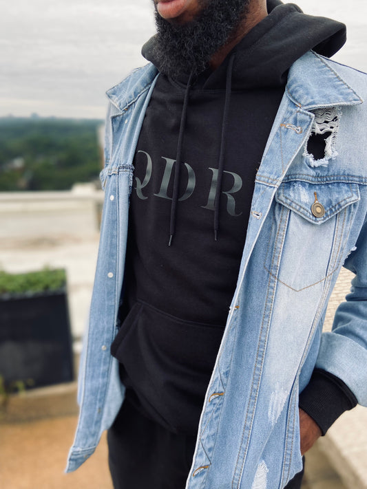 Q D R A - Hoodie (BLACK)