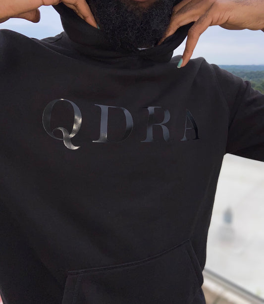 Q D R A - Hoodie (BLACK)