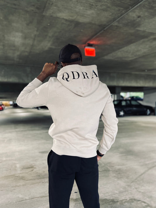 Q D R A - Hoodie (TAN)