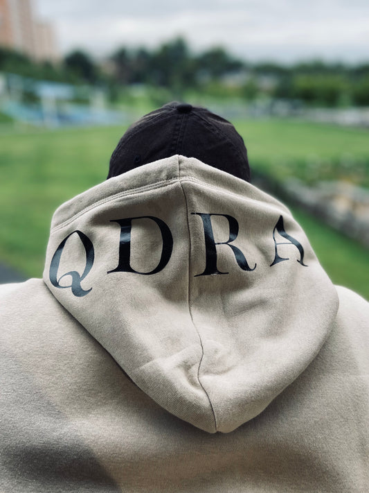 Q D R A - Hoodie (TAN)